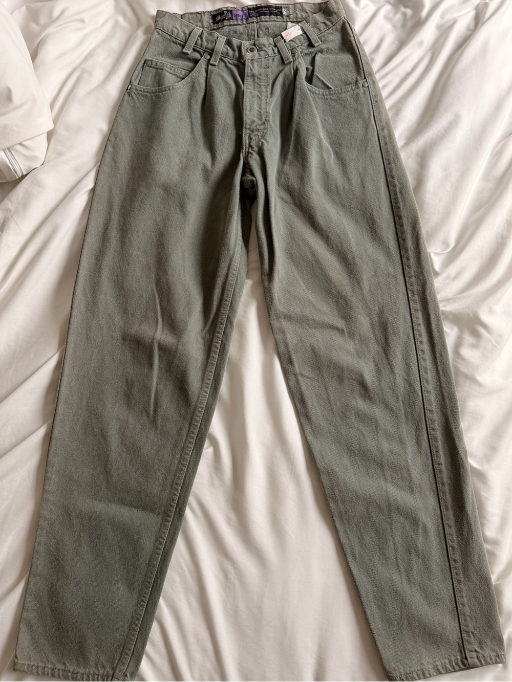 Vintage 90’s Levi's Silver Tab Sage/Olive Green Jeans